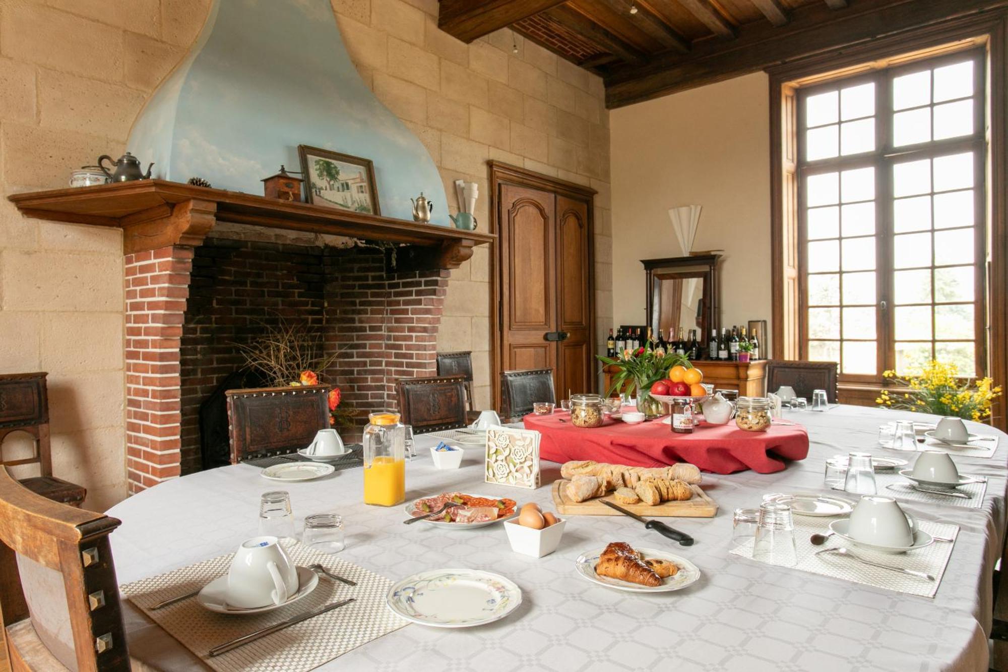 Chateau Du Perray Villa Saint-Mars-du-Désert Kamer foto