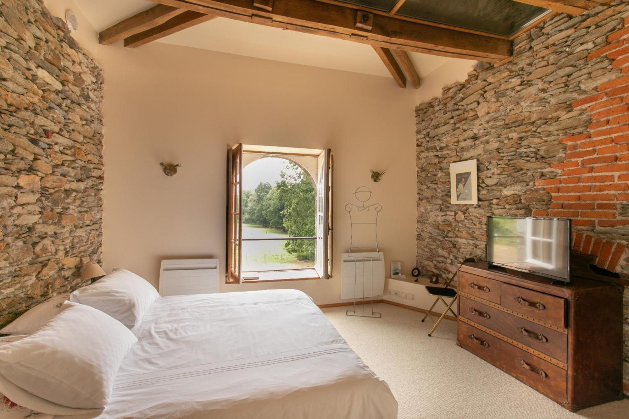 Chateau Du Perray Villa Saint-Mars-du-Désert Kamer foto